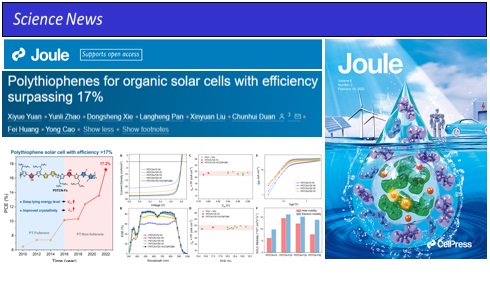 Polythiophene Organic Solar Cell