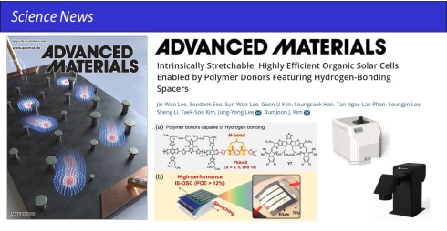 The new breakthrough of Stretchable organic solar cells (IS-OSC) in performance!